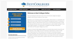 Desktop Screenshot of bestcollegesonline.org